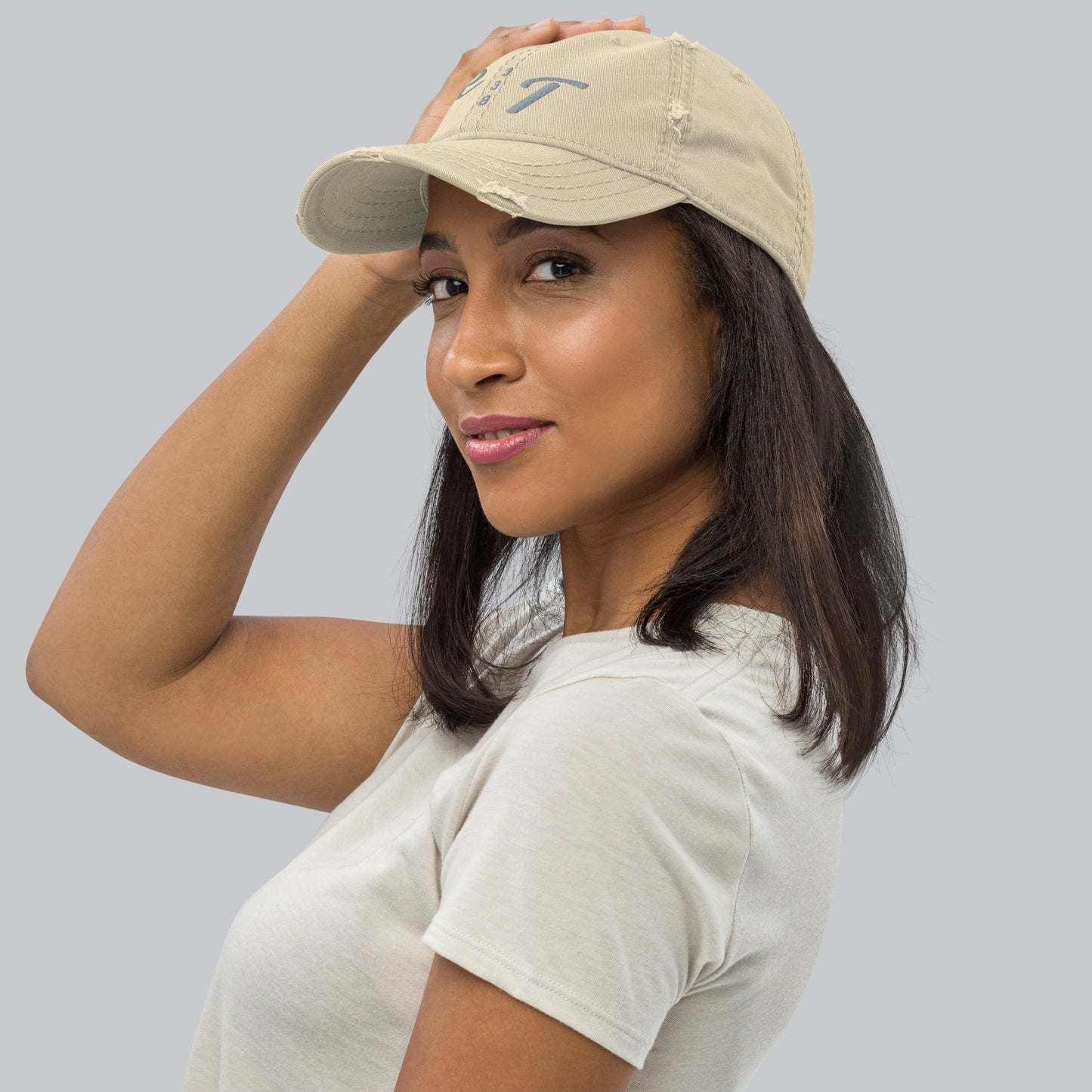 Distressed Signature Hat